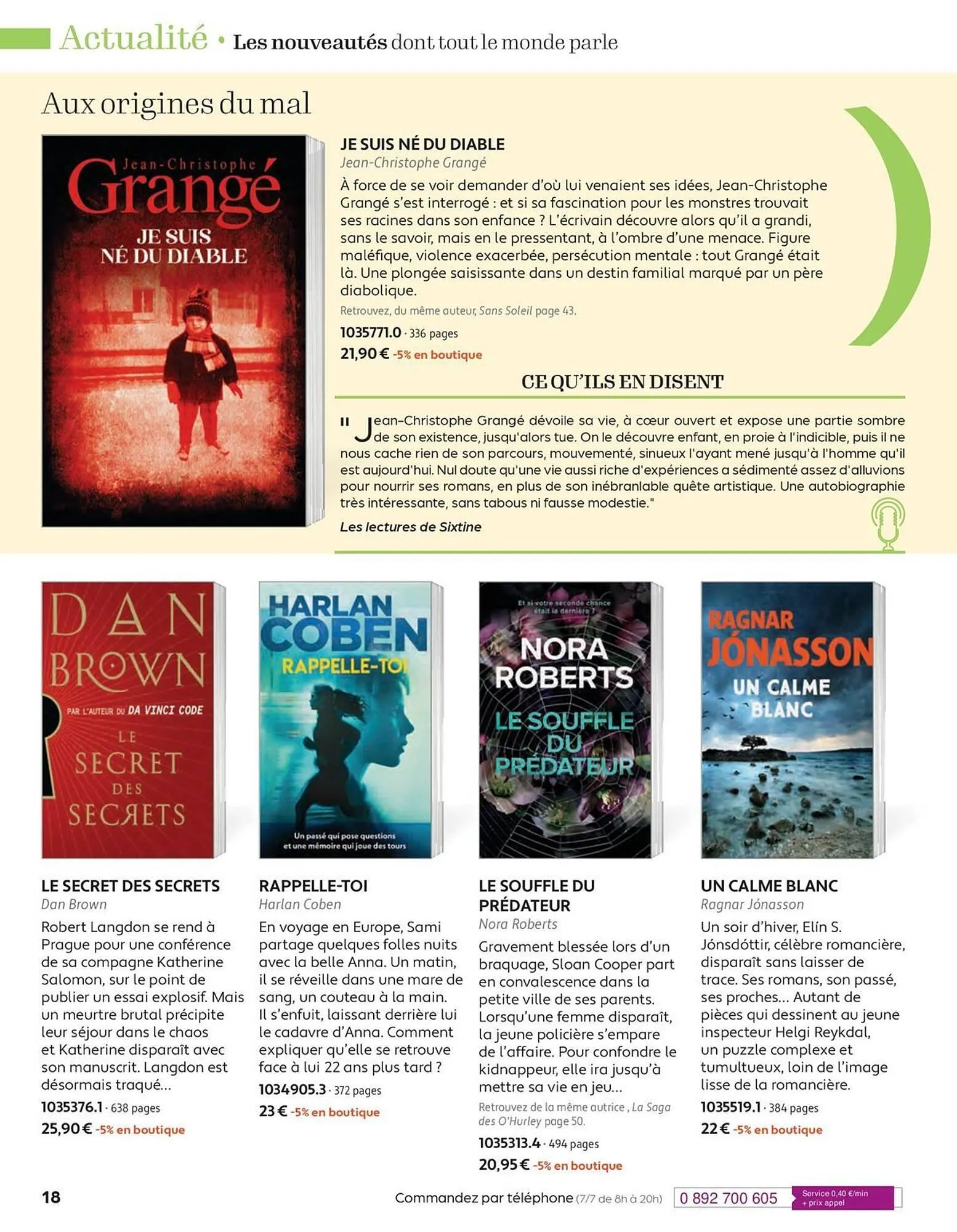 Catalogue France Loisirs du 1 janvier au 28 février 2026 - Catalogue page 18