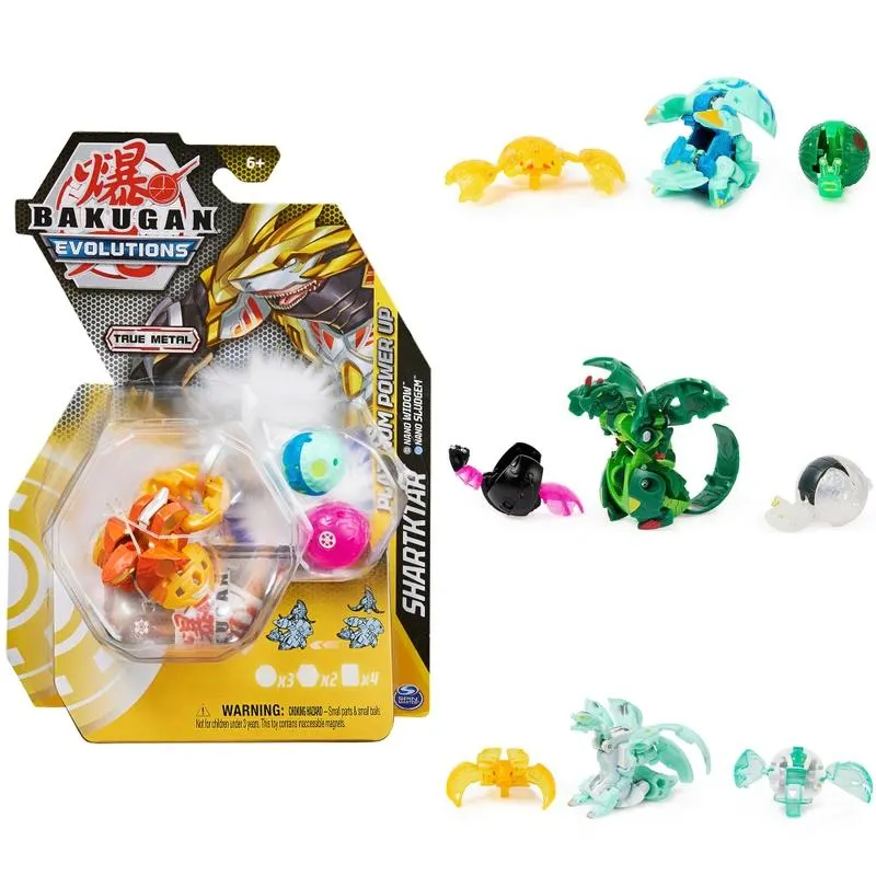 Bakugan - Evolutions Pack Platinum Power Up - Modèle Aléatoire