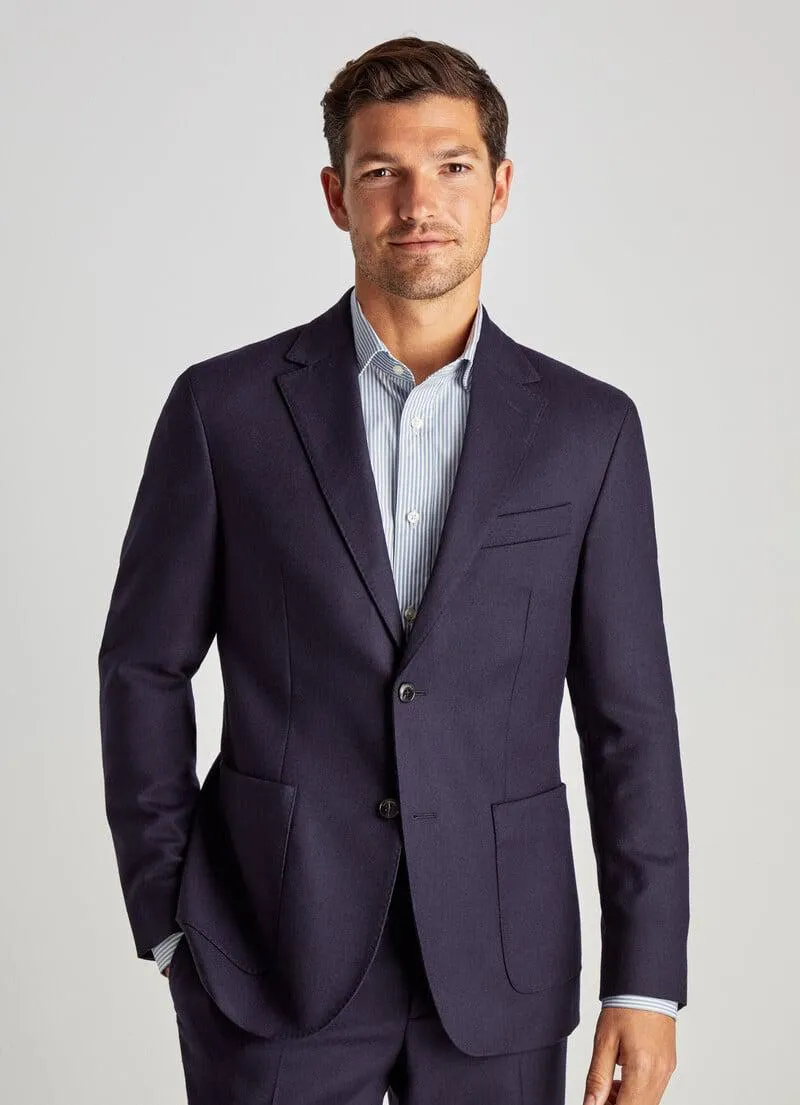 BLAZER EN FLANELLE DE LAINE