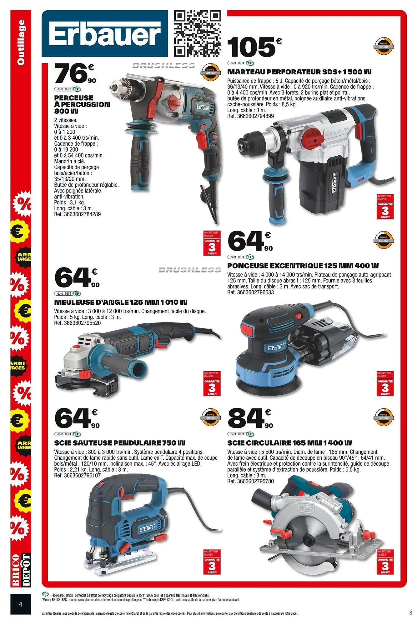 Catalogue Brico Dépôt du 24 octobre au 6 novembre 2025 - Catalogue page 4