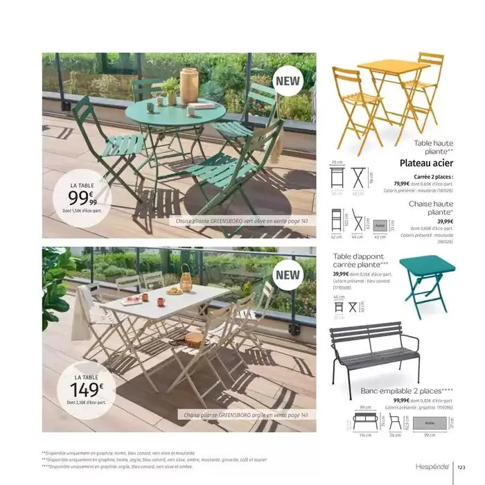 Catalogue Hespéride 2025 du 5 février au 31 décembre 2025 - Catalogue page 123
