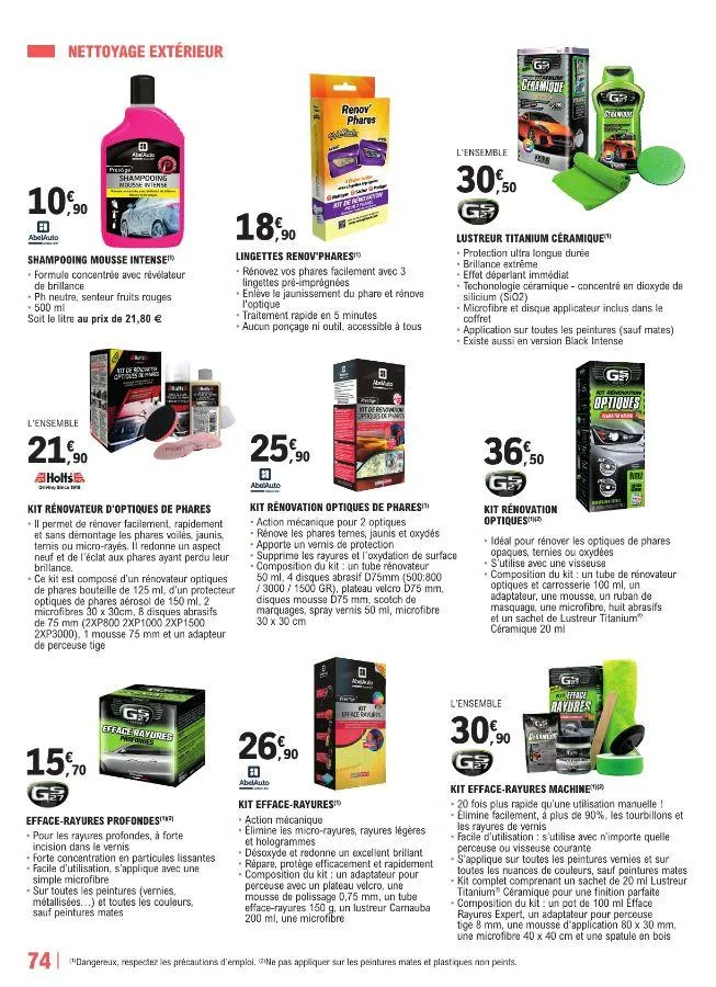 E. Leclerc du 22 avril au 28 mars 2026 - Catalogue page 74