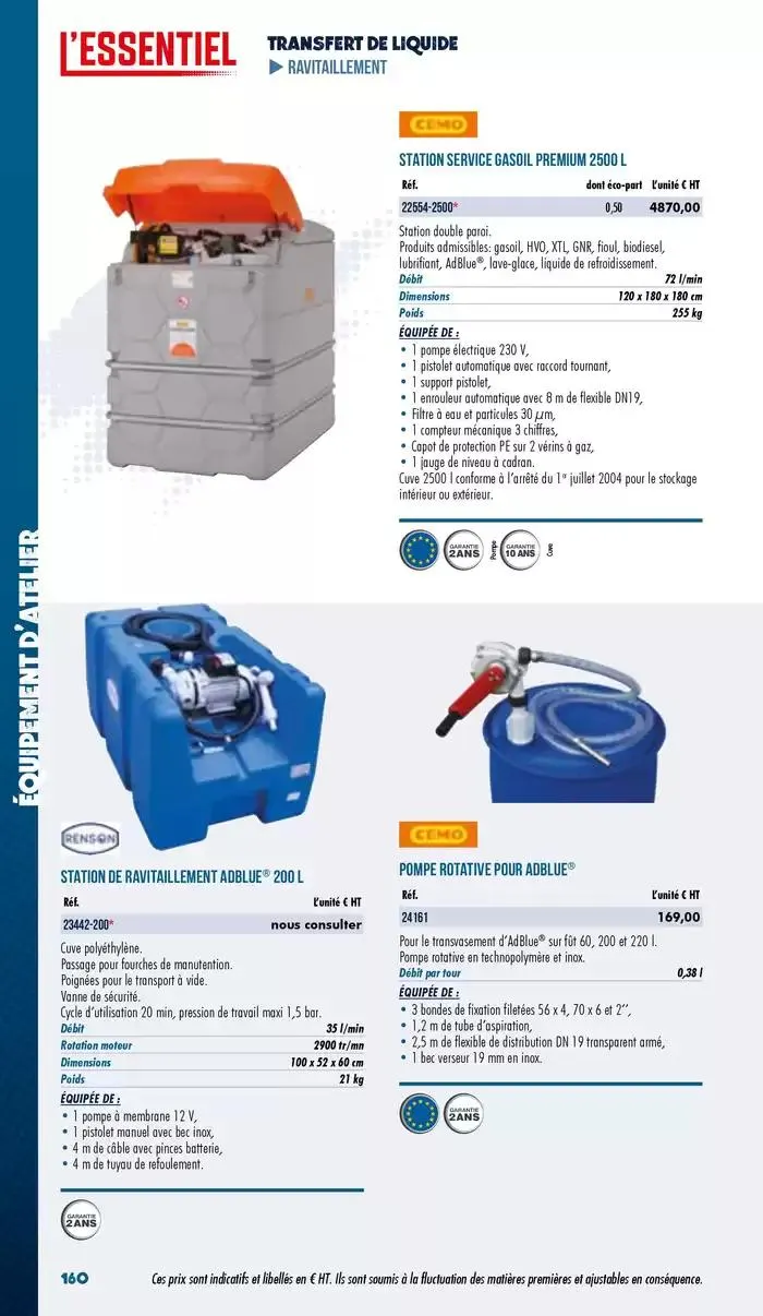 Essentiel Industrie 2025 du 3 janvier au 31 décembre 2025 - Catalogue page 162