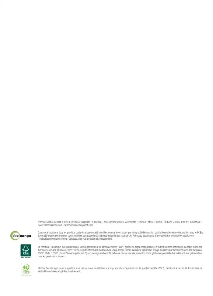 OUTDOOR COLLECTION - MEUBLES POUR L'EXTERIEUR du 1 janvier au 31 décembre 2025 - Catalogue page 35