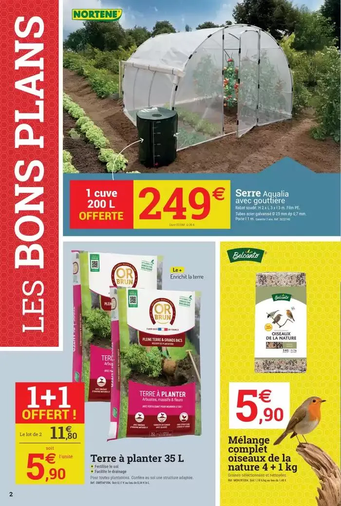 Les Bons Plans spécial jardin du 3 février au 31 mars 2025 - Catalogue page 2
