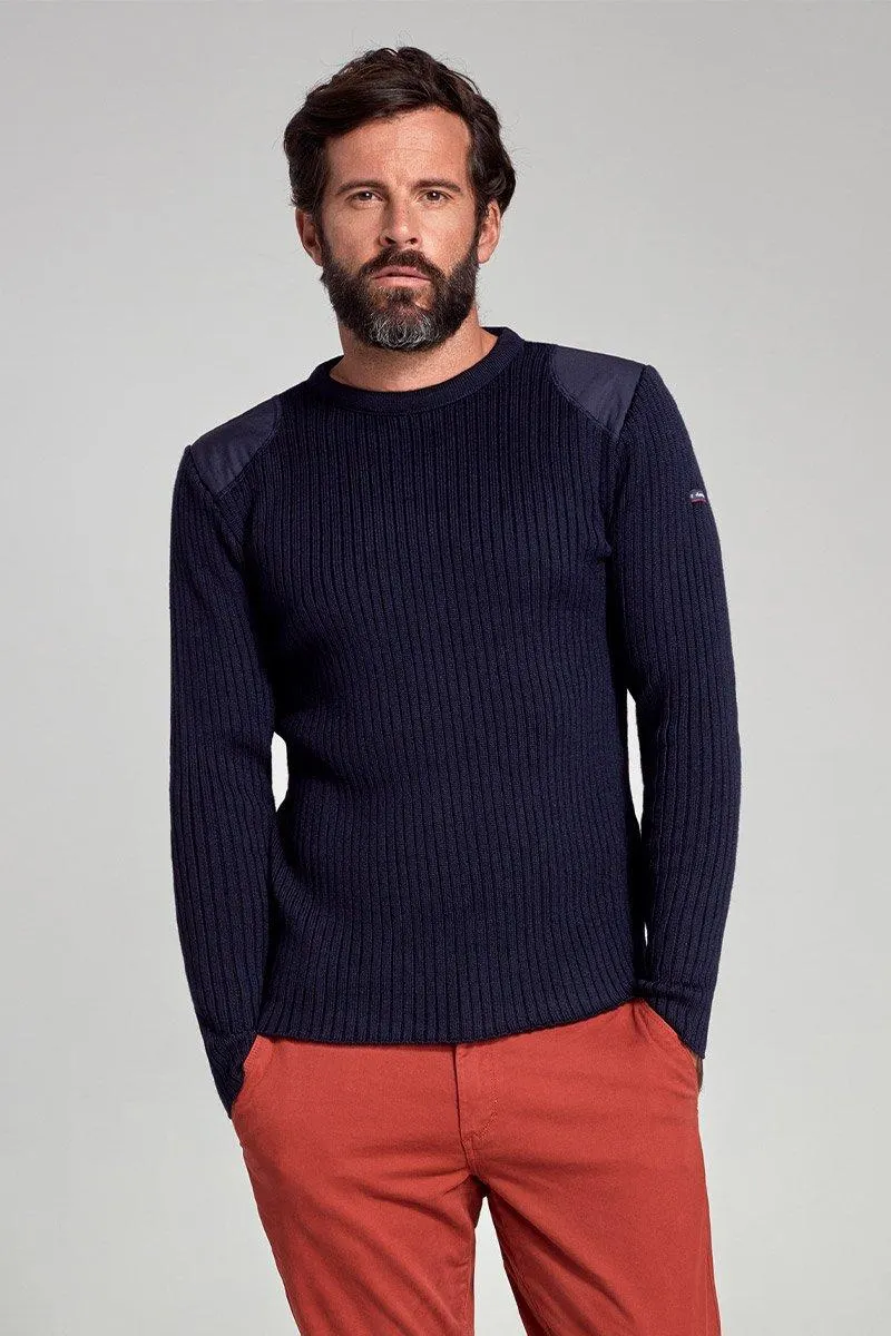 Pull marin "Binic" - laine et acrylique