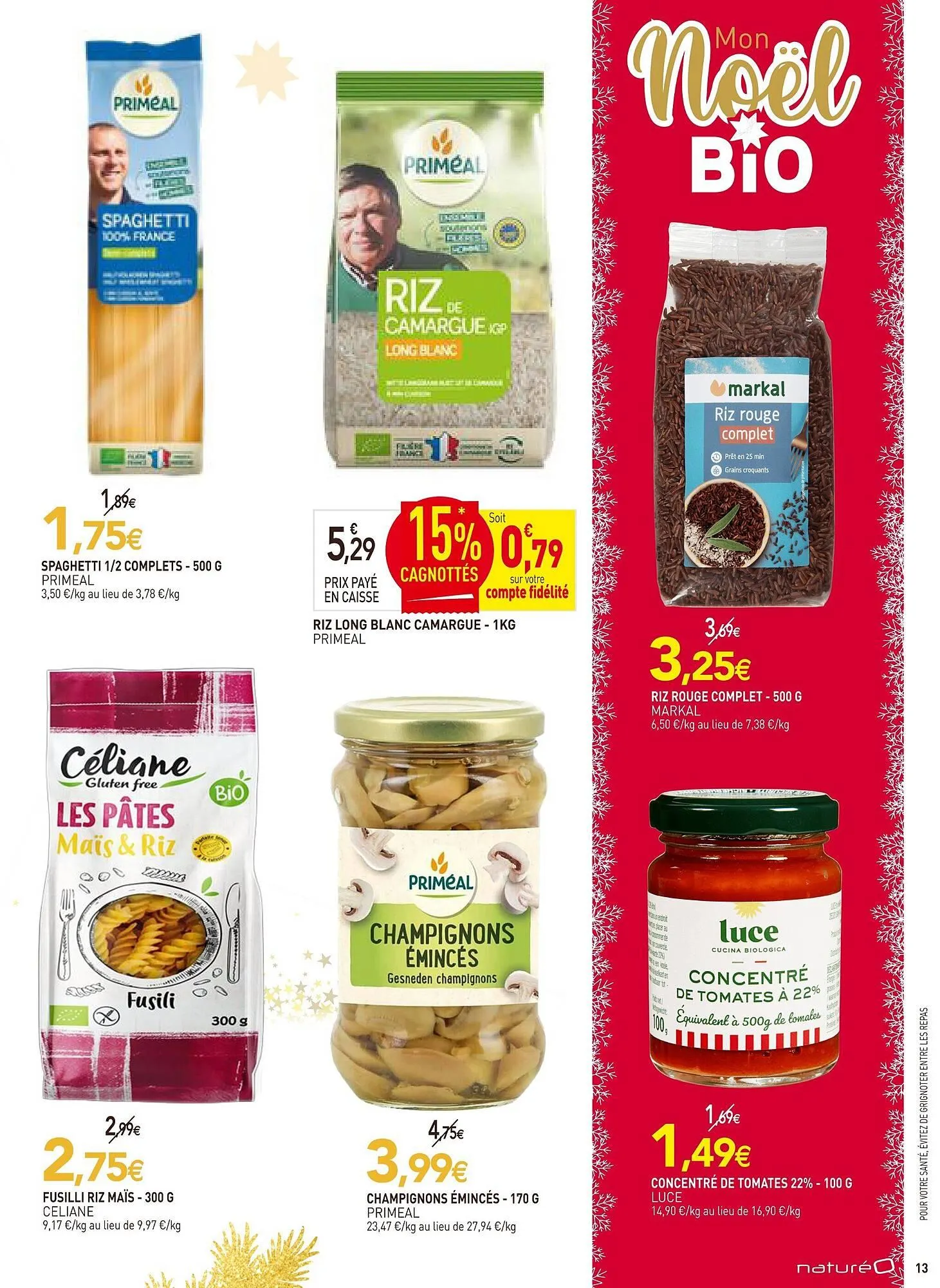 Catalogue naturéO du 26 novembre au 4 janvier 2026 - Catalogue page 13