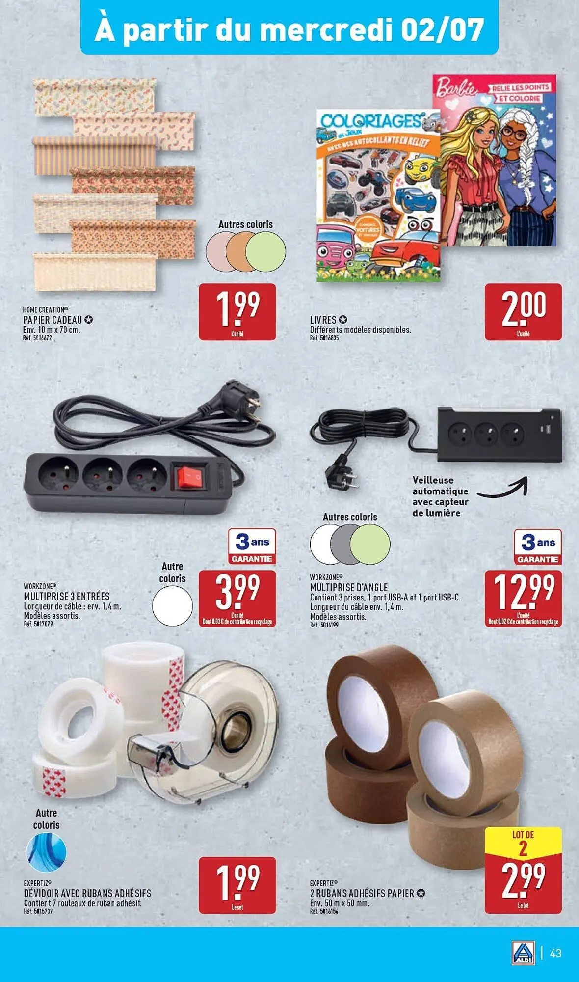 Catalogue ALDI du 1 juillet au 7 juillet 2025 - Catalogue page 46