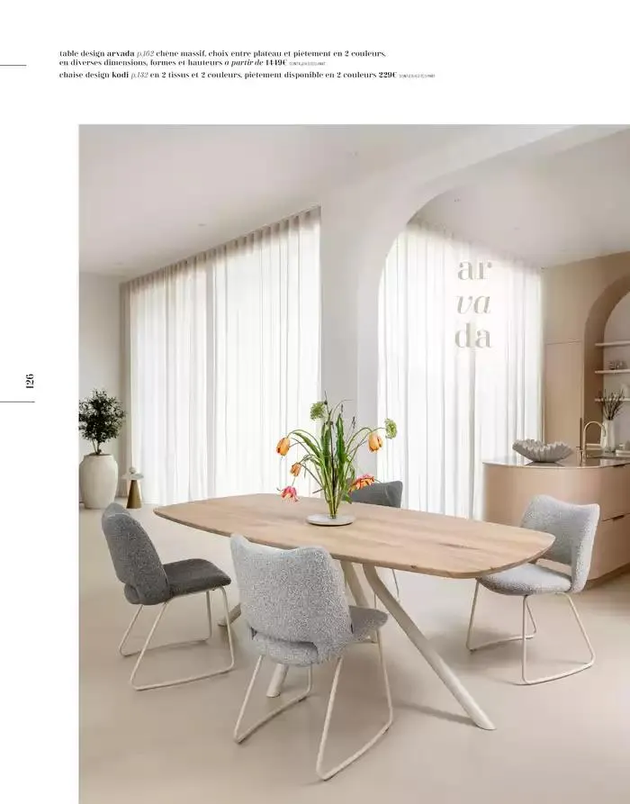 LOOKBOOK 2025 du 7 janvier au 31 décembre 2025 - Catalogue page 128