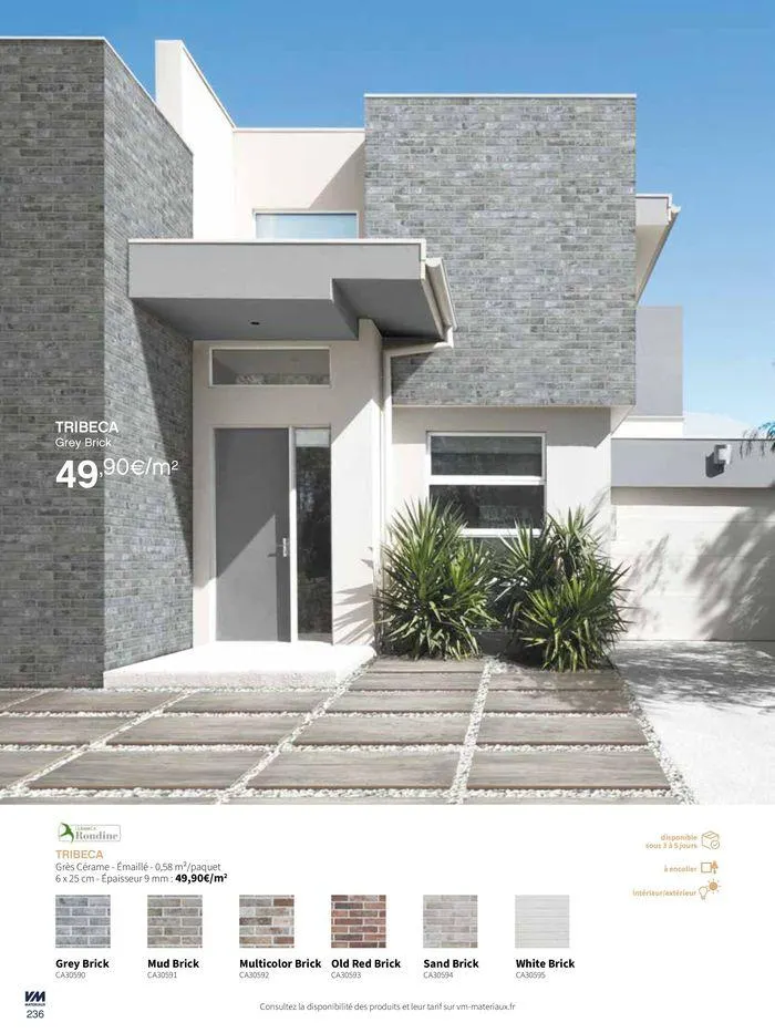 Extériéurs du 14 mars au 20 janvier 2026 - Catalogue page 236