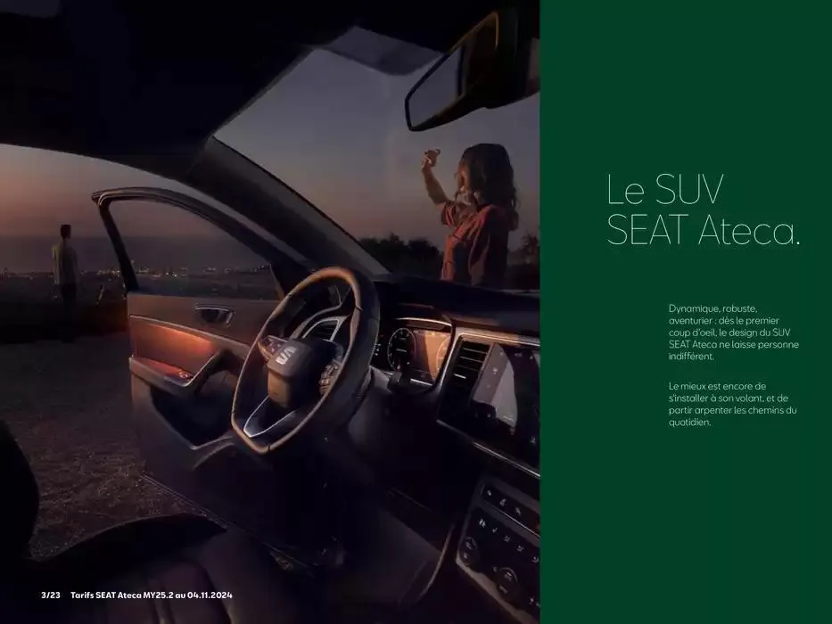 SEAT Ateca du 7 novembre au 7 novembre 2025 - Catalogue page 3