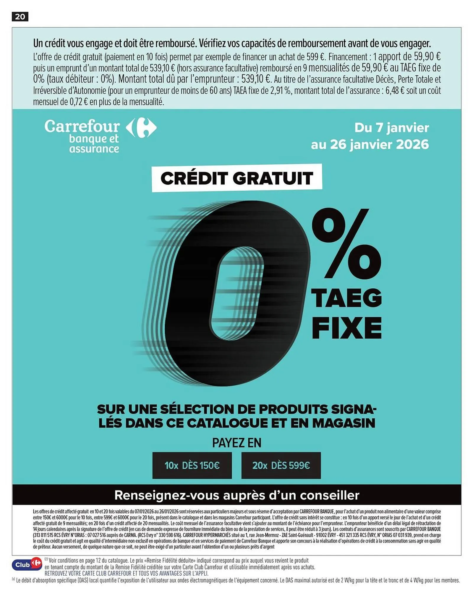 Catalogue Carrefour du 7 janvier au 26 janvier 2026 - Catalogue page 22