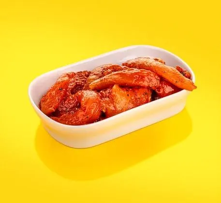 Aiguillettes de poulet marinées barbecue