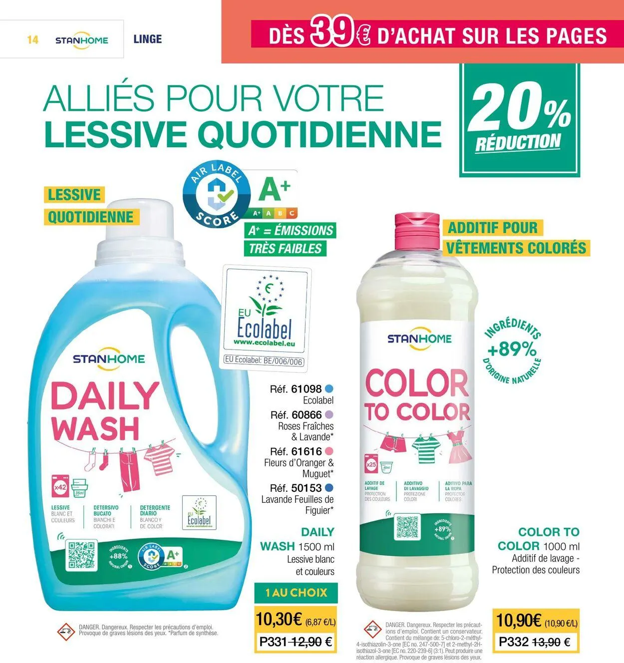 Stanhome du 20 juin au 4 juillet 2025 - Catalogue page 14