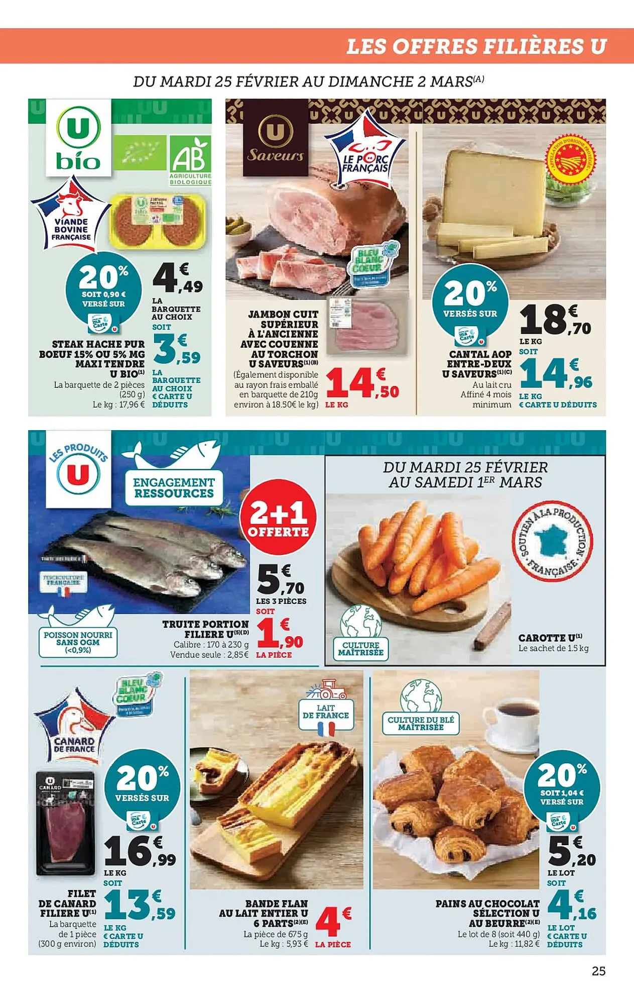 Catalogue Super U du 25 février au 9 mars 2025 - Catalogue page 25