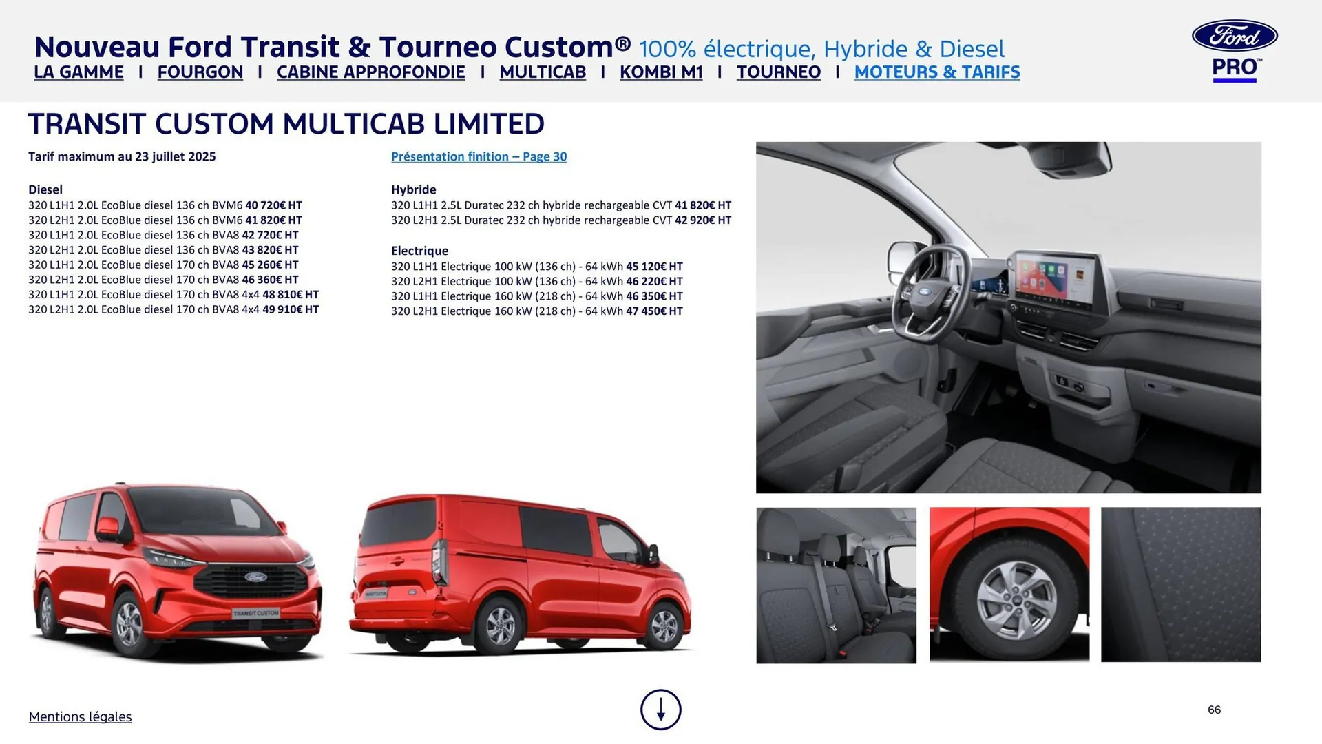 Catalogue Ford du 8 août au 8 août 2026 - Catalogue page 66