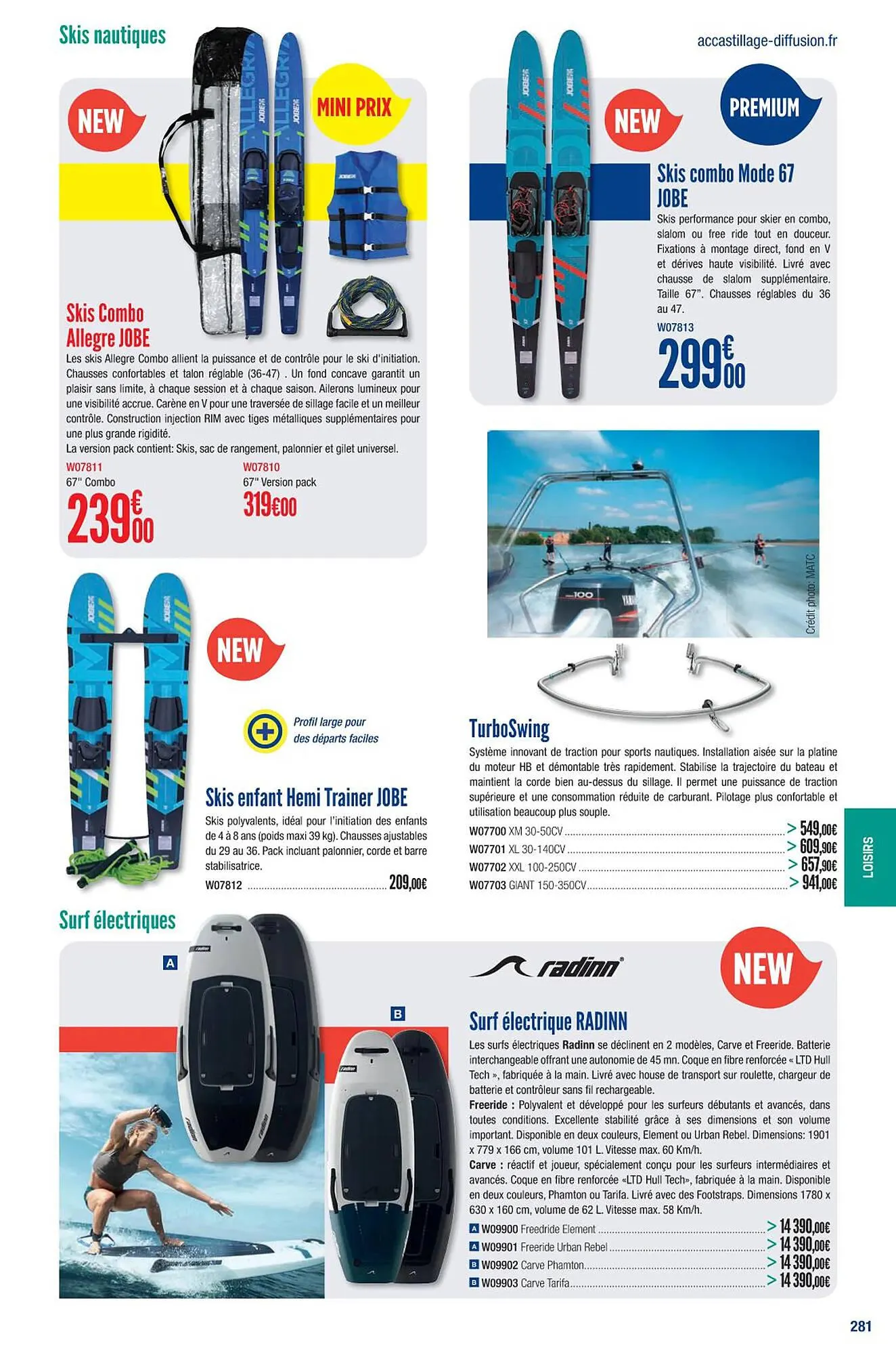 Catalogue Accastillage Diffusion du 1 mars au 31 décembre 2023 - Catalogue page 283