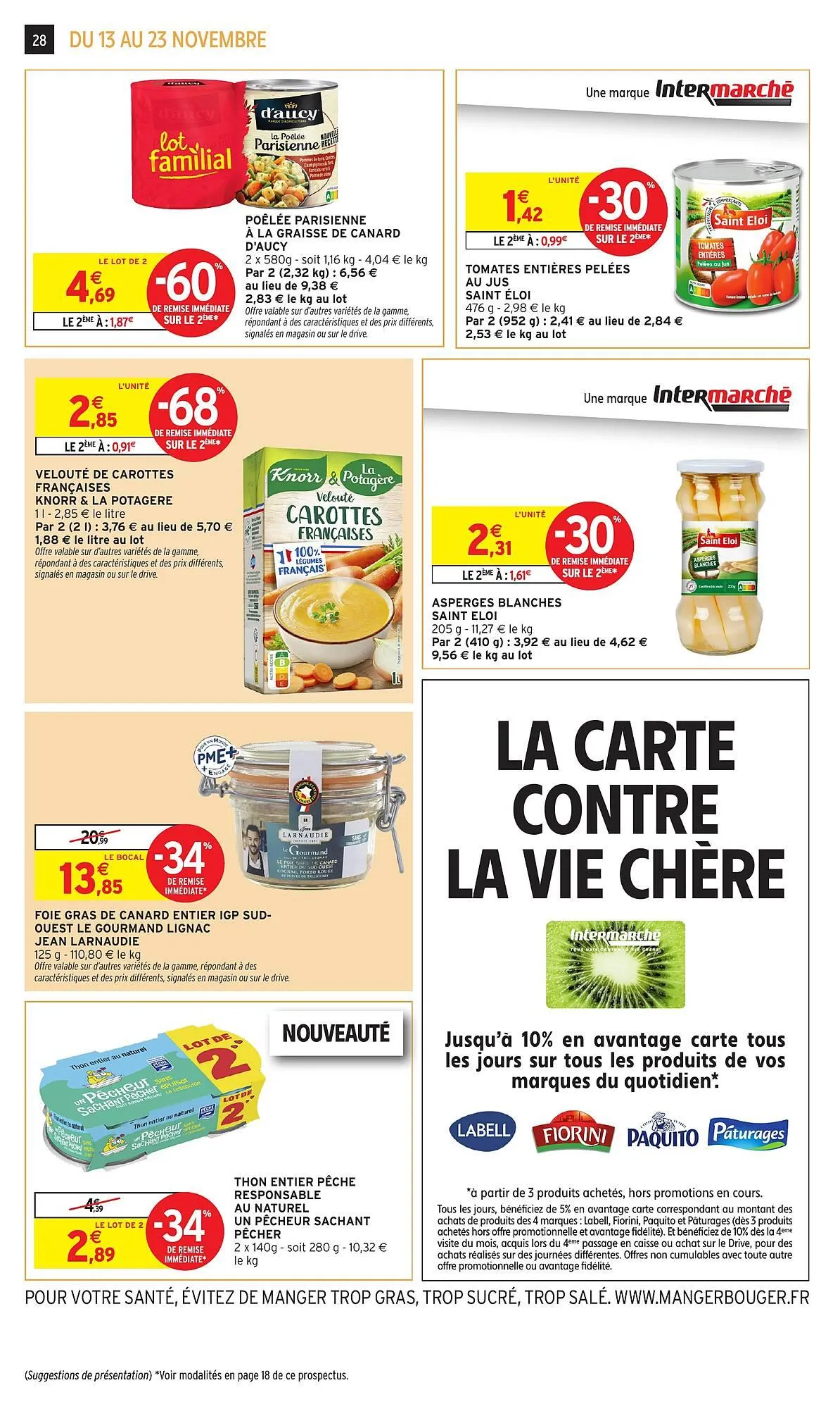 Catalogue Intermarché du 13 novembre au 23 novembre 2025 - Catalogue page 28