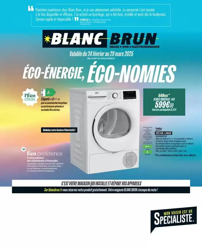 Tabloid Mars 2025 du 25 février au 29 mars 2025 - Catalogue page 1