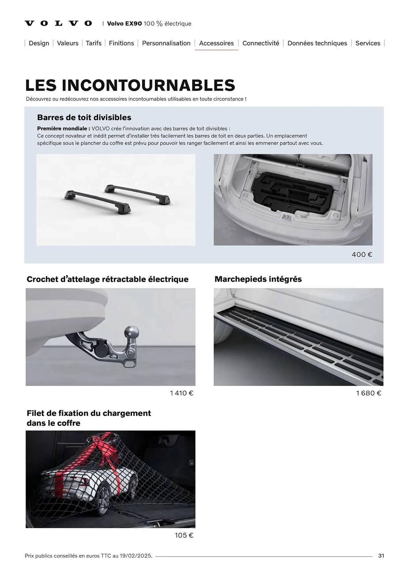 Catalogue VOLVO du 7 janvier au 31 janvier 2027 - Catalogue page 31