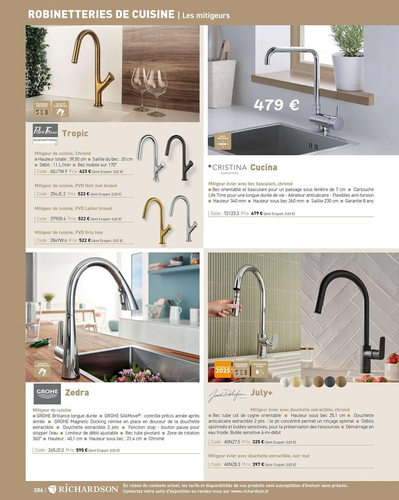 Catalogue Richardson du 11 avril au 31 décembre 2025 - Catalogue page 388