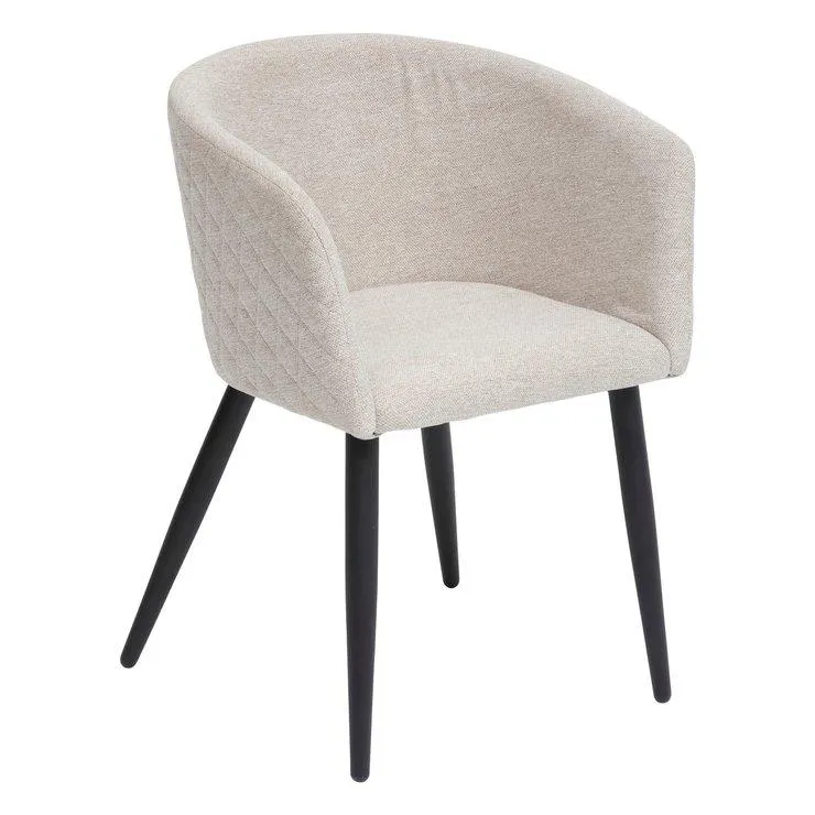 FAUTEUIL DINER MARLO BEIGE