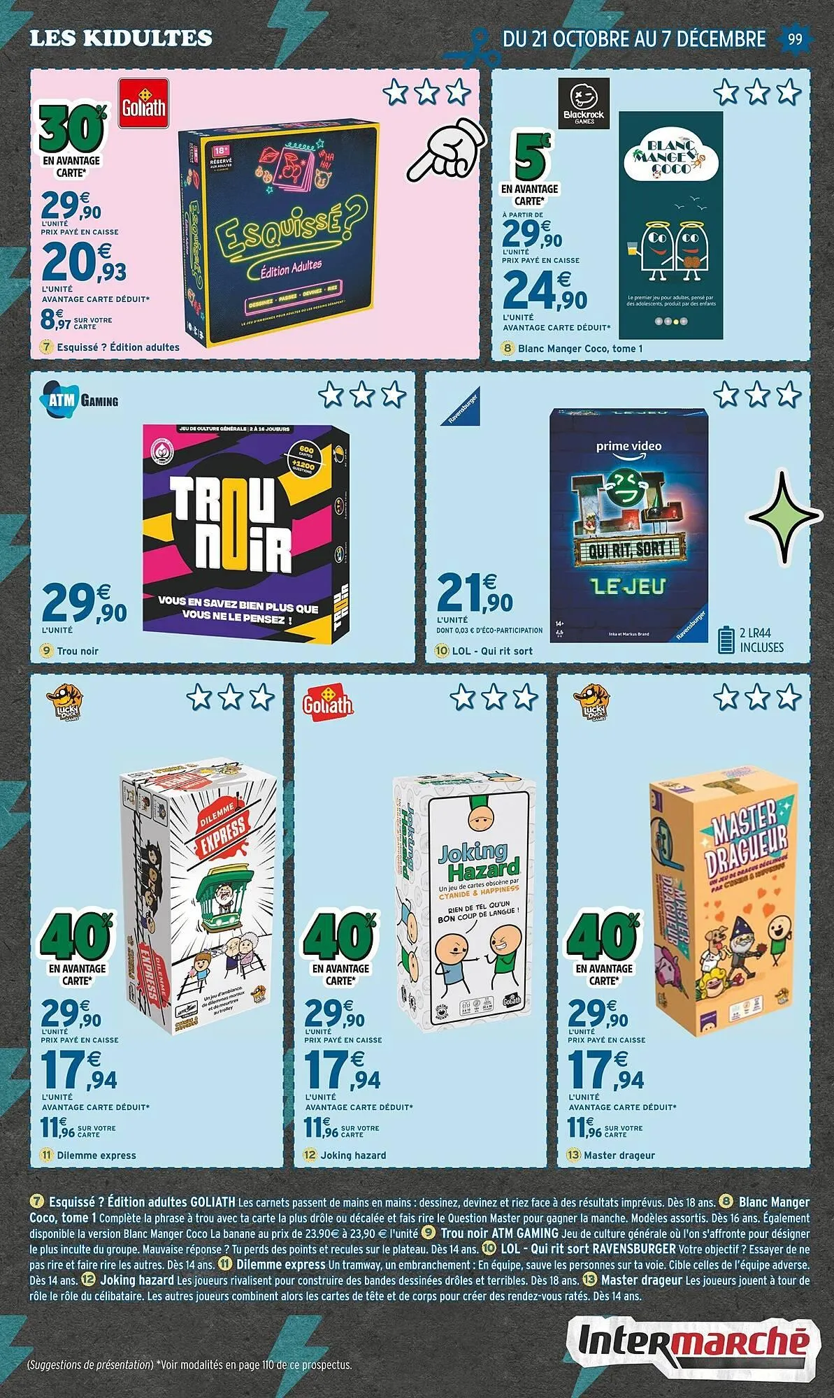Catalogue Intermarché du 21 octobre au 7 décembre 2025 - Catalogue page 99