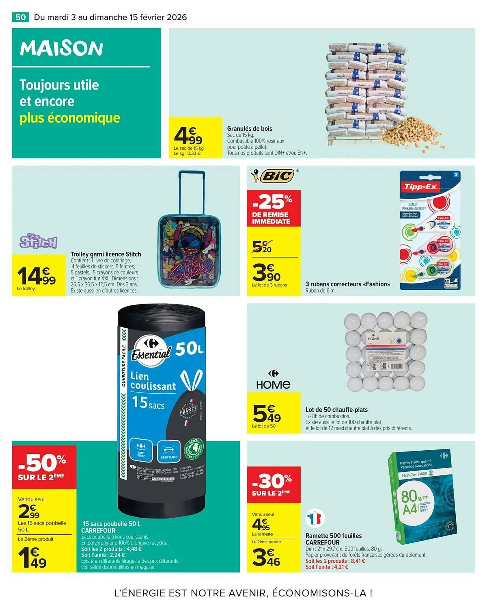 Catalogue Carrefour Market du 3 février au 15 février 2026 - Catalogue page 52