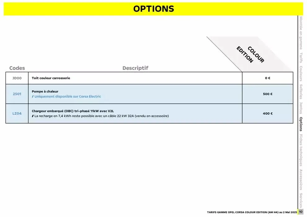 Opel Corsa du 12 mai au 12 mai 2026 - Catalogue page 10