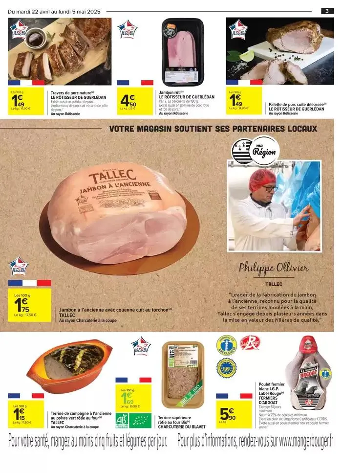 LE MEILLEUR DE MA RÉGION du 22 avril au 5 mai 2025 - Catalogue page 3
