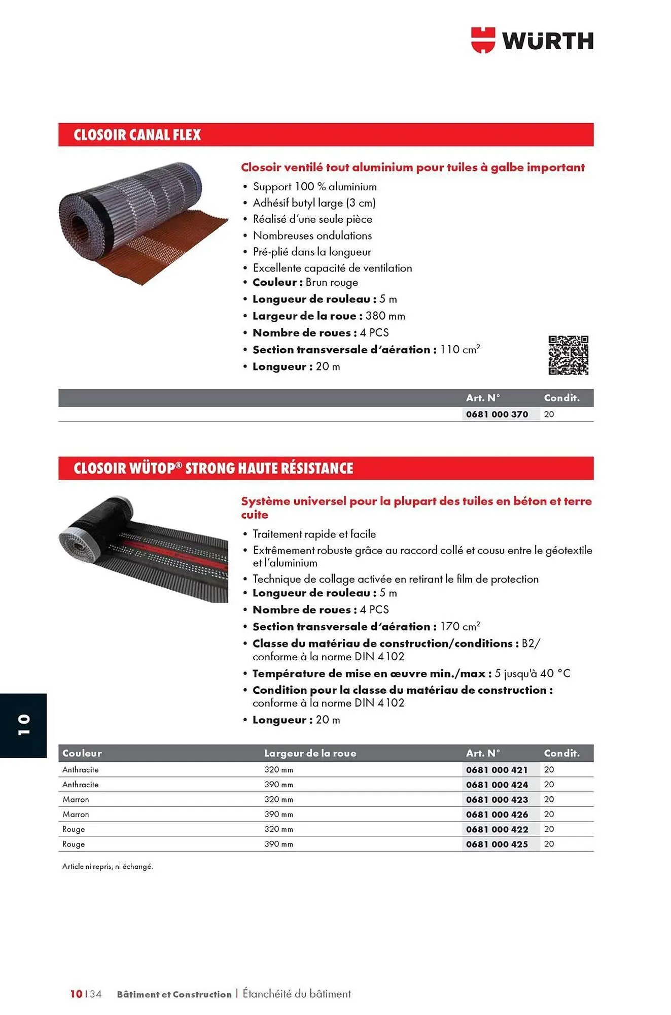 Catalogue Würth du 12 mai au 31 décembre 2025 - Catalogue page 1416
