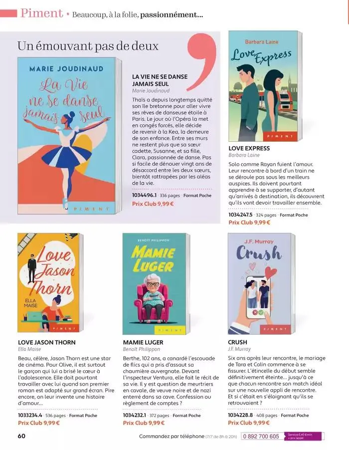 Mars - Avril 2025 du 4 mars au 30 avril 2025 - Catalogue page 60