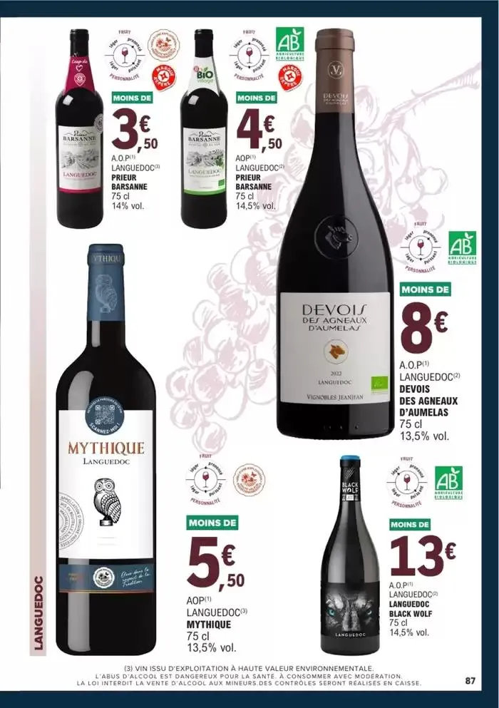 GUIDES DES VINS 2024/2025 du 1 avril au 31 décembre 2025 - Catalogue page 113