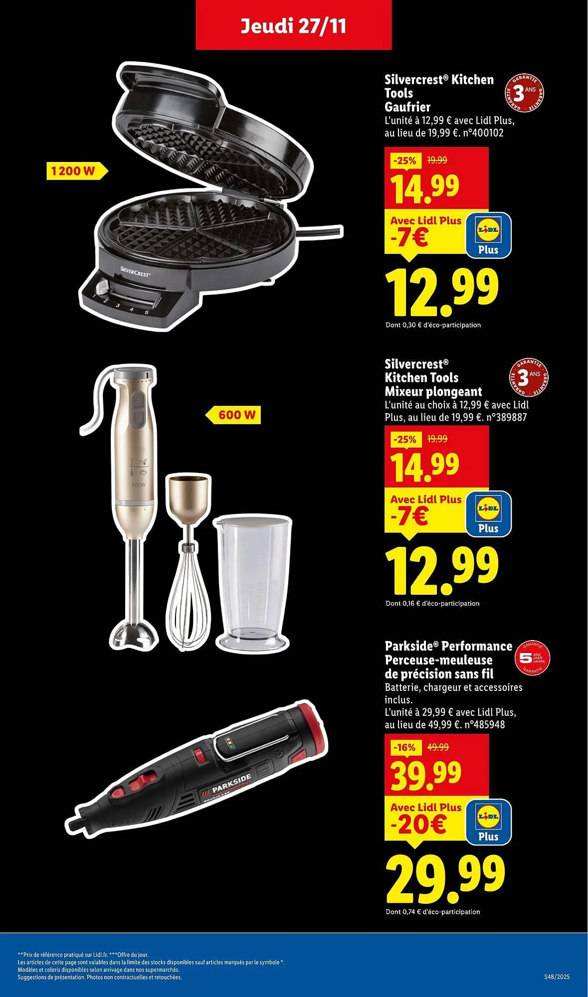 Catalogue Lidl du 27 novembre au 3 décembre 2025 - Catalogue page 46