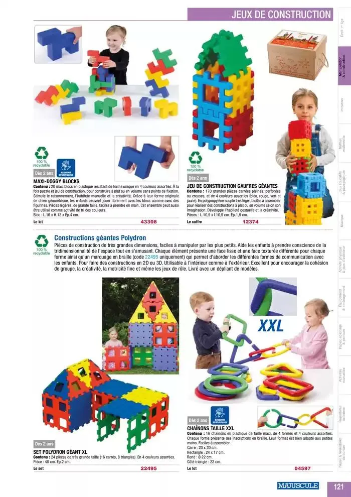Education And Loisirs Majuscule 2025 du 5 mars au 31 décembre 2025 - Catalogue page 145