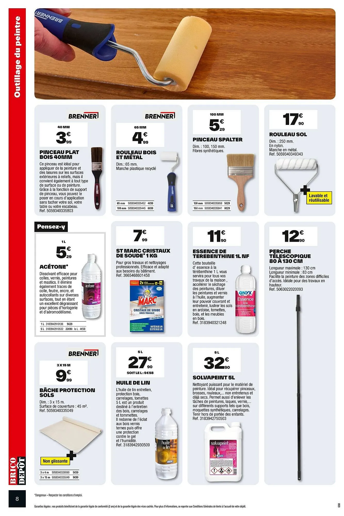Catalogue Brico Dépôt du 1 août au 14 août 2025 - Catalogue page 8