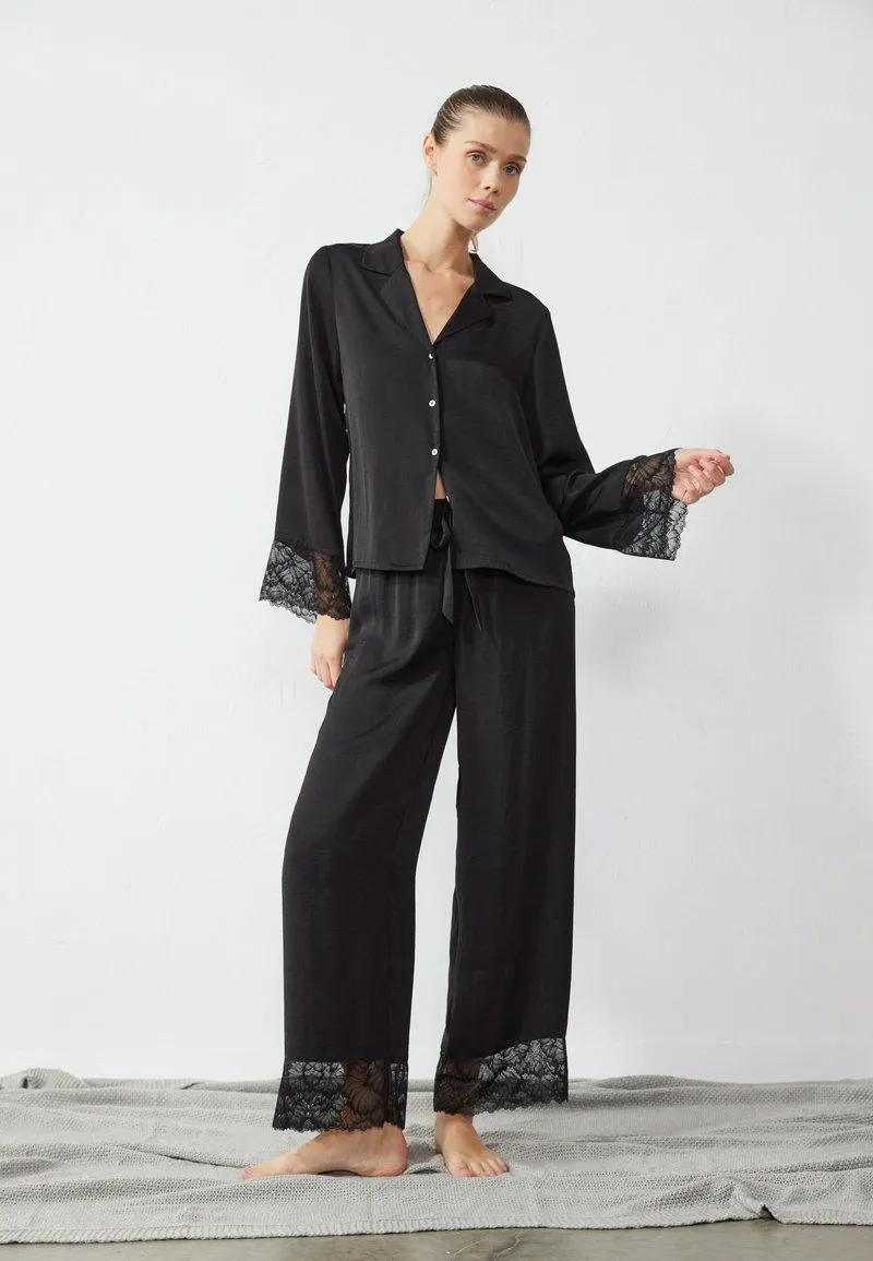 SET - Pyjama - black