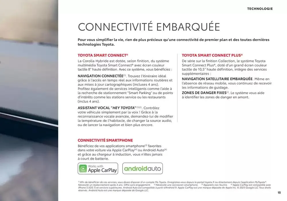 Toyota Corolla  du 11 février au 11 février 2026 - Catalogue page 15