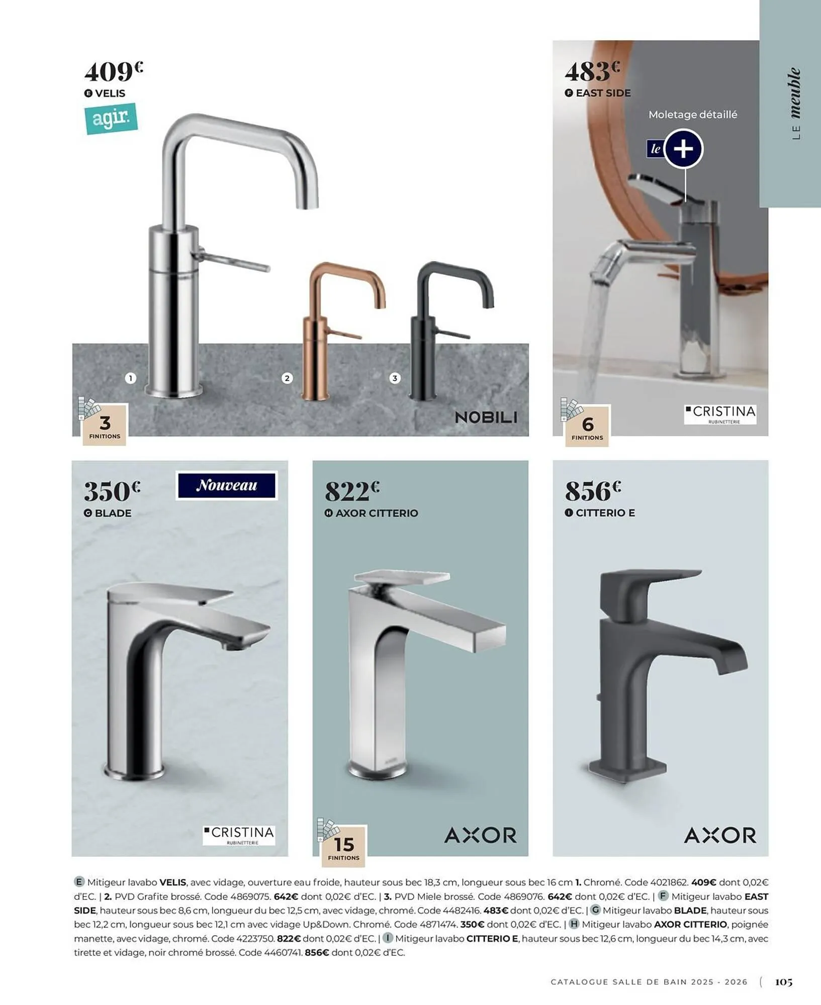 Catalogue Cedeo du 3 juin au 31 décembre 2025 - Catalogue page 105