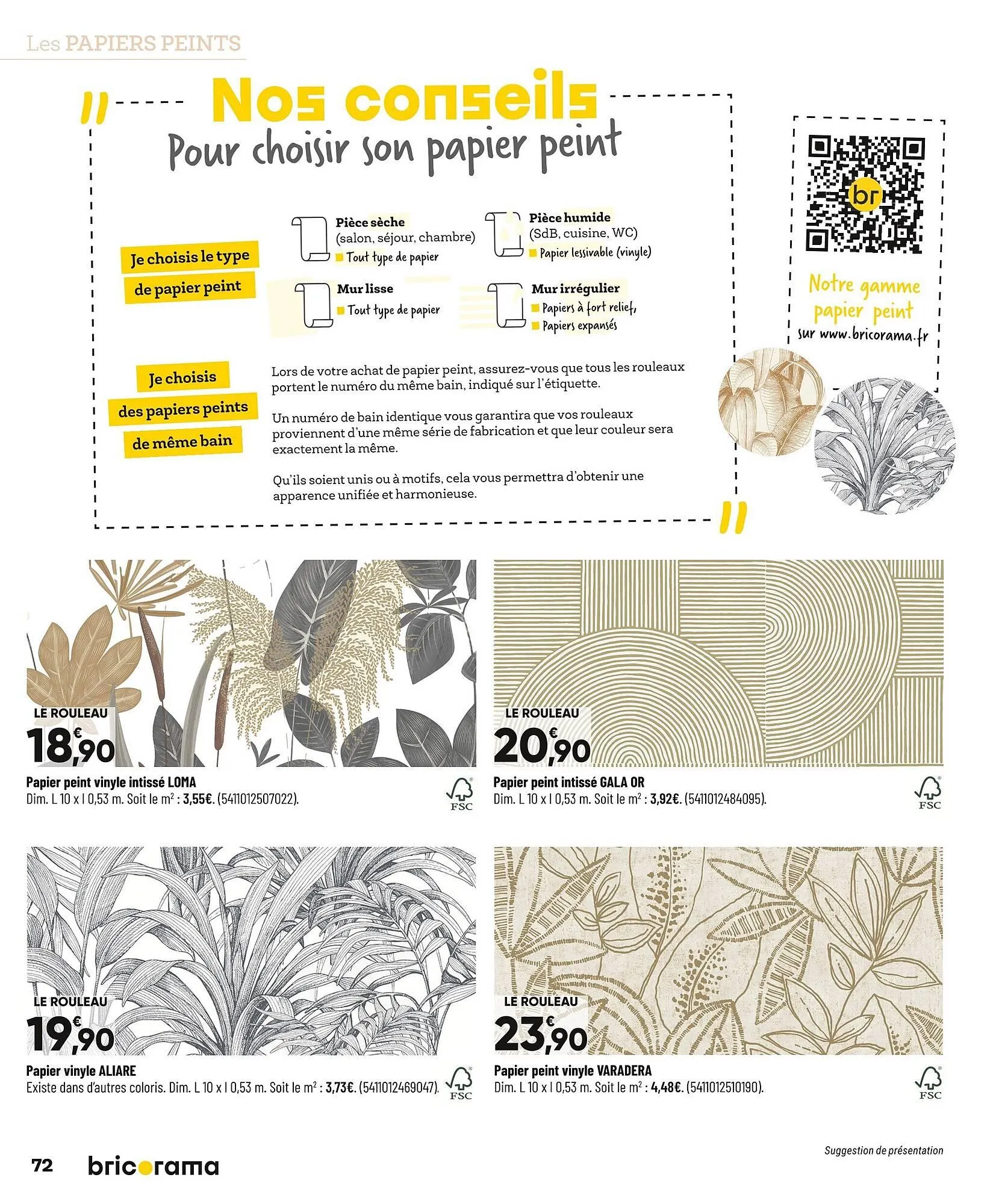 Catalogue Bricorama du 27 octobre au 7 décembre 2025 - Catalogue page 72