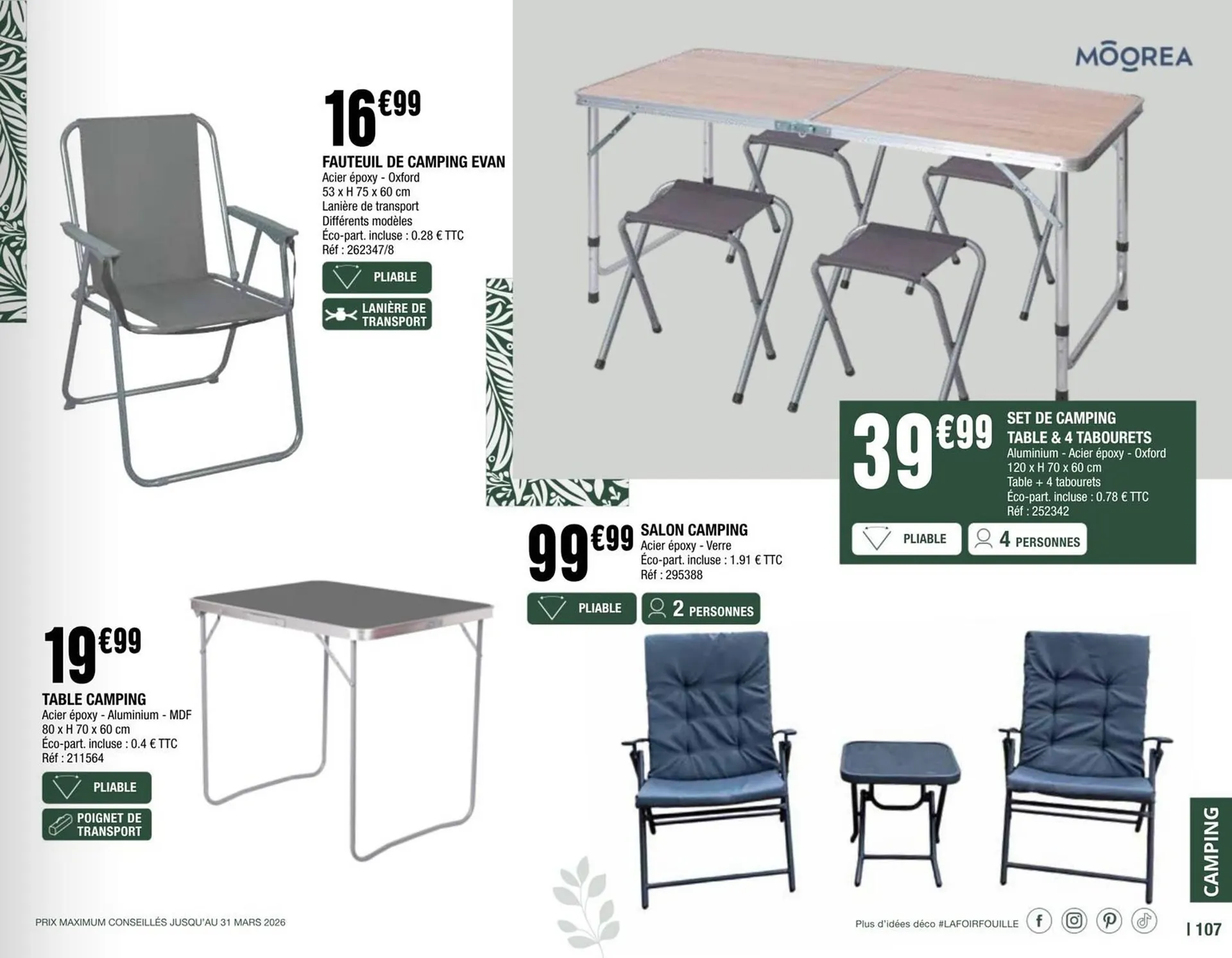 Catalogue La Foir'Fouille du 2 mars au 31 août 2026 - Catalogue page 107