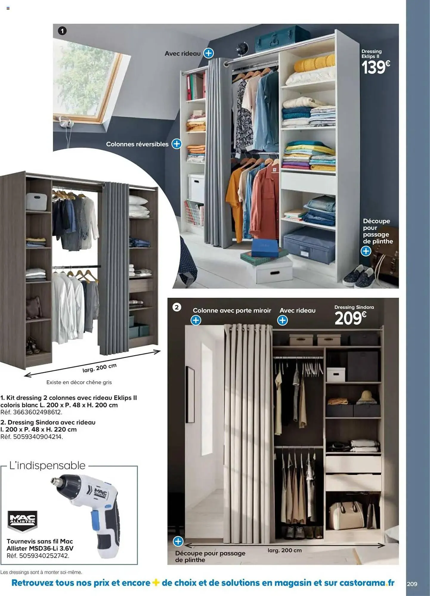 Catalogue Castorama du 21 mai au 31 décembre 2025 - Catalogue page 209