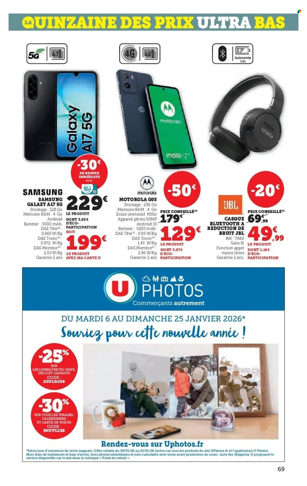 Catalogue Hyper U du 6 janvier au 18 janvier 2026 - Catalogue page 69