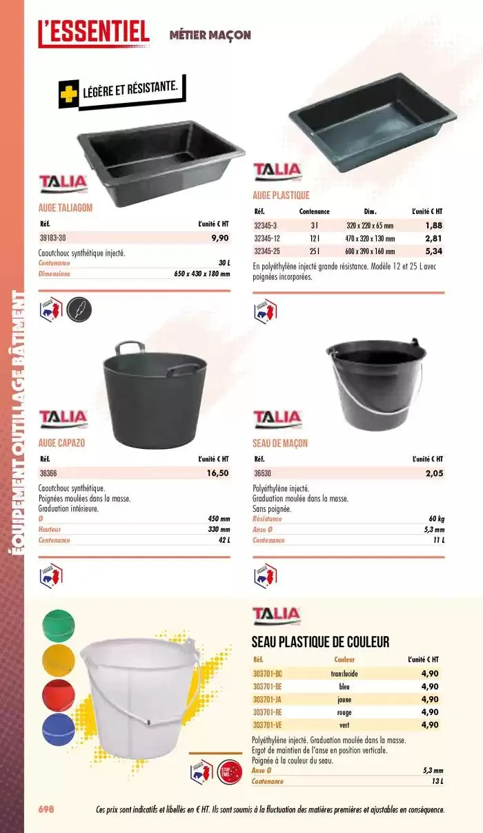 Essentiel Industrie 2025 du 3 janvier au 31 décembre 2025 - Catalogue page 700