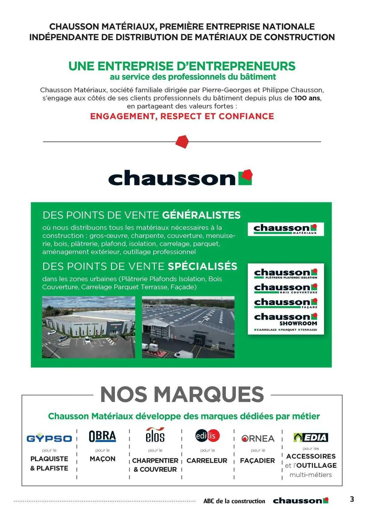 Catalogue Chausson Matériaux du 2 mai au 31 décembre 2025 - Catalogue page 4