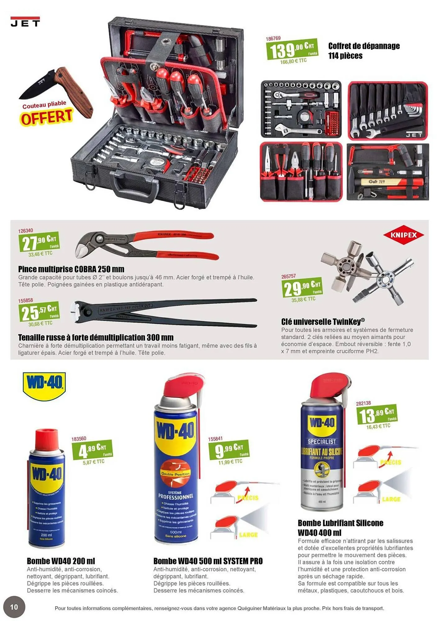 Catalogue Quéguiner du 1 juillet au 30 août 2025 - Catalogue page 10