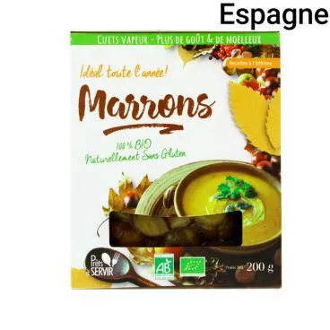 Marrons Cuits 200g Bio