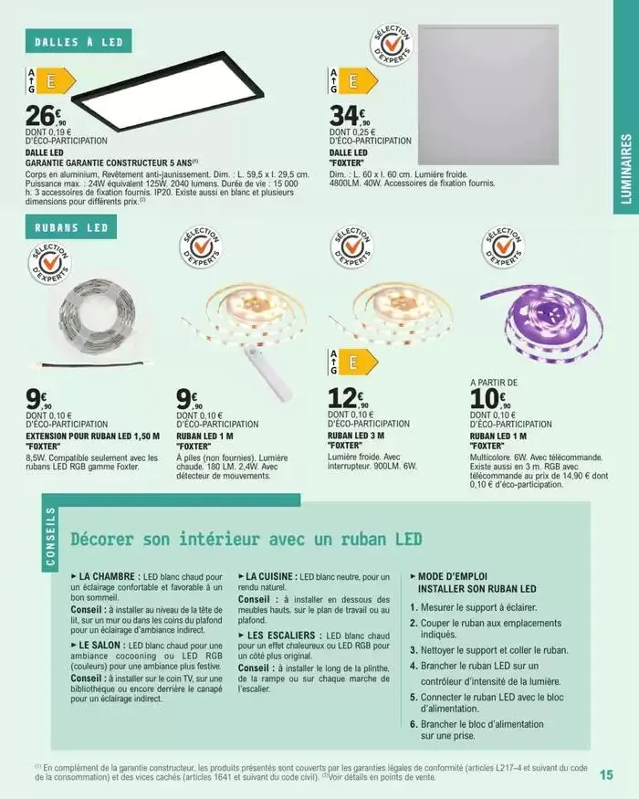 Guide Decoration Interieure du 2 mai au 31 décembre 2025 - Catalogue page 15