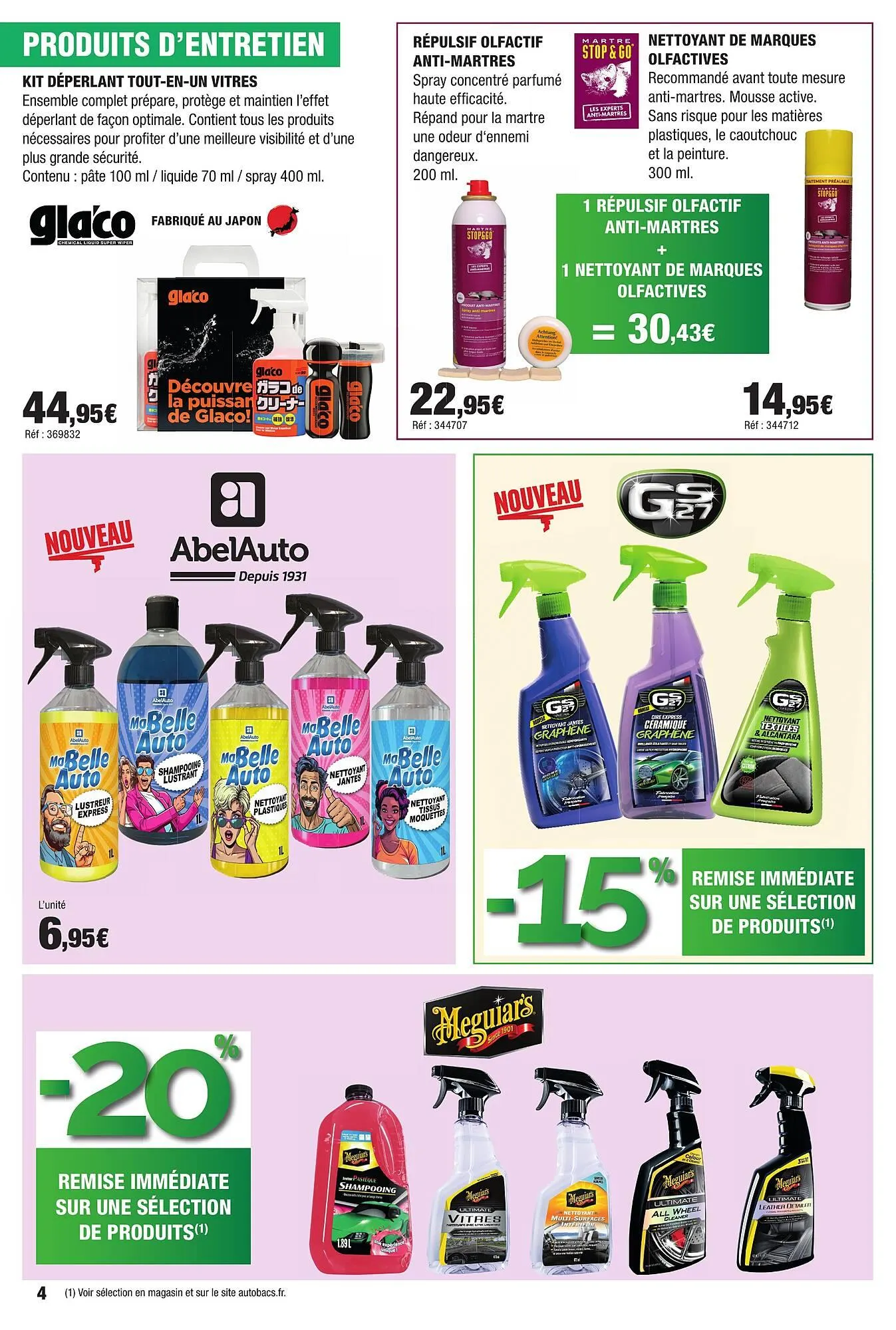 Catalogue Autobacs du 23 avril au 3 juin 2026 - Catalogue page 4