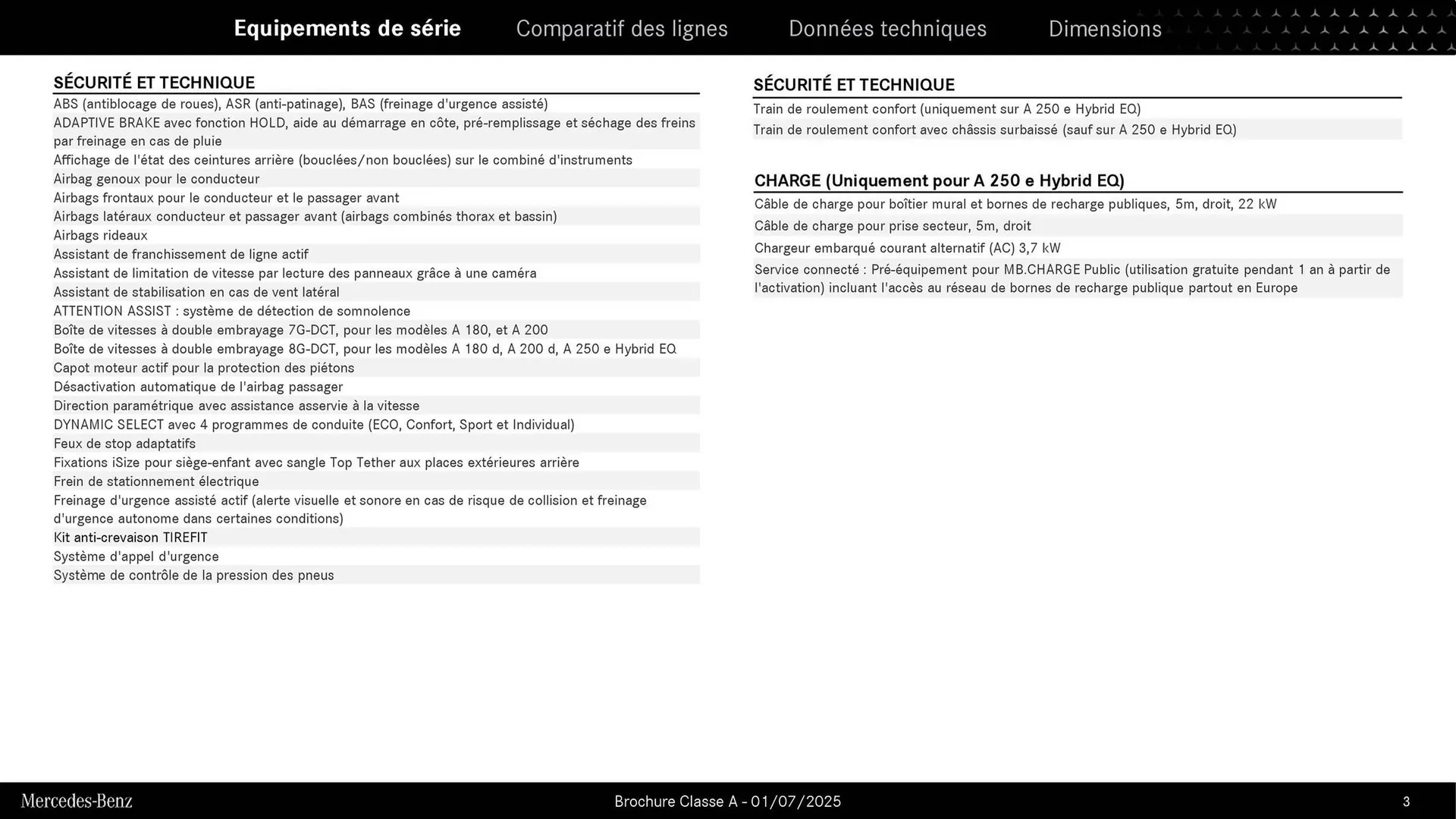 Catalogue Mercedes-Benz du 3 septembre au 3 septembre 2026 - Catalogue page 3